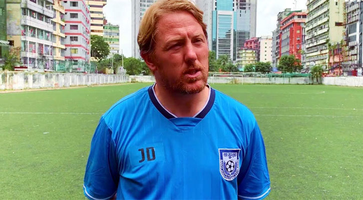 Bangladesh football coach Jamie Day tests positive for Covid-19