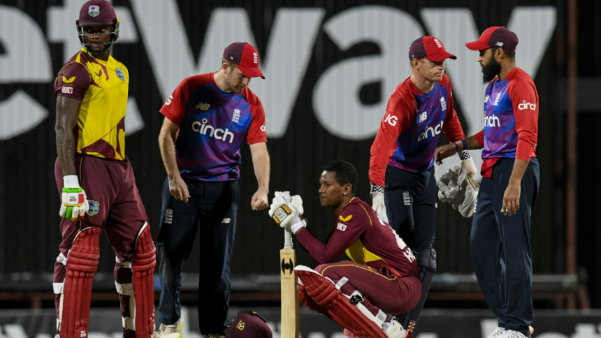 England seal one-run win over West Indies