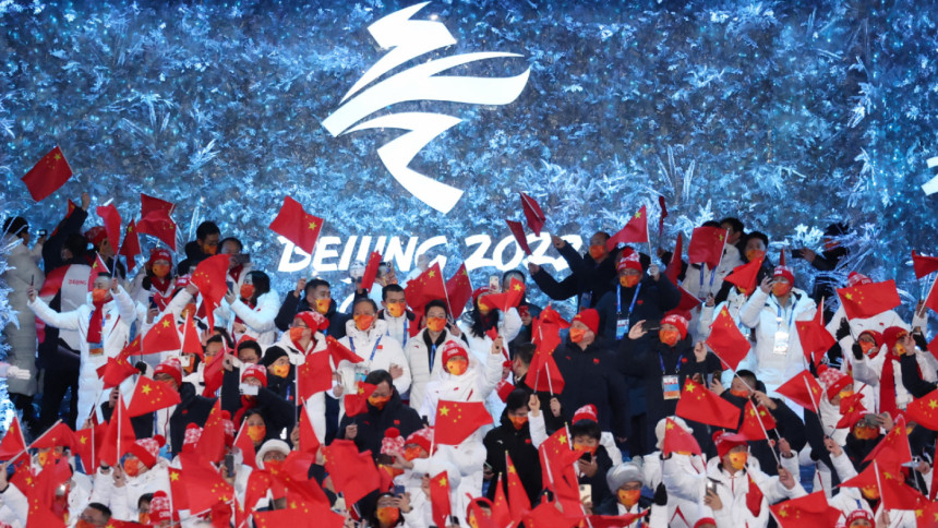 China celebrates record Winter Olympics haul