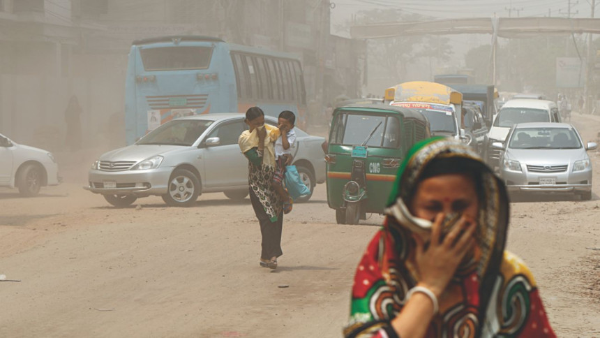 Dhaka air 3rd most polluted in the world this morning Riyadh and Lahore in top spots