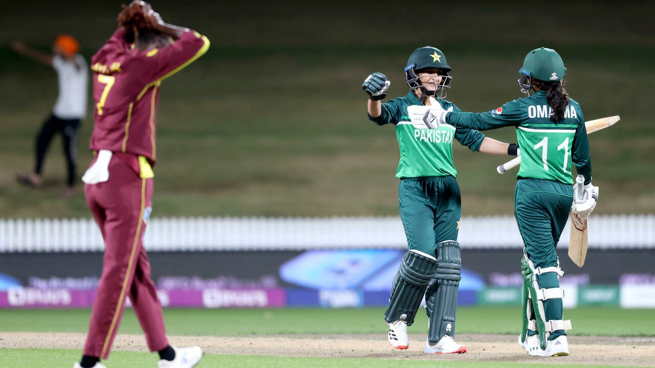 Pakistan stun West Indies to end World Cup drought
