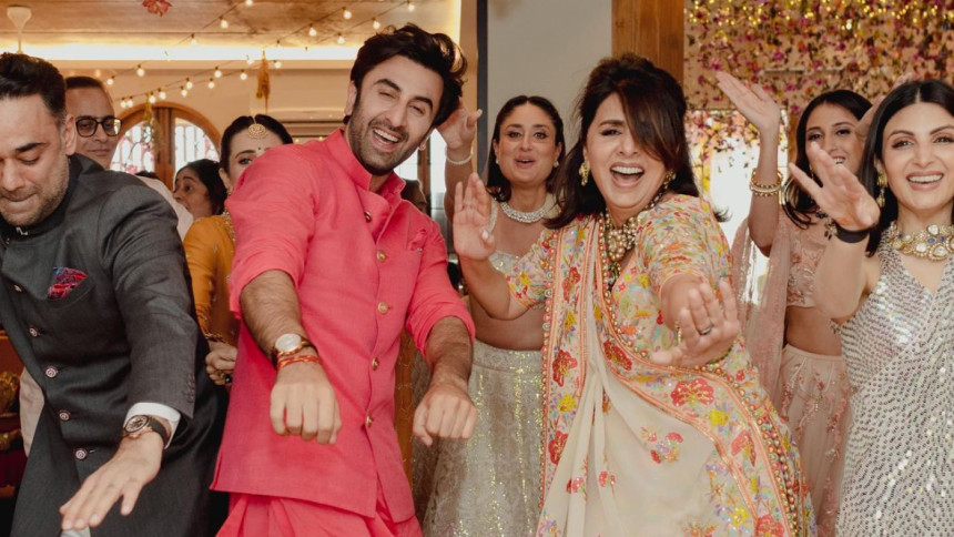 Ranbir Kapoor and Alia Bhatt’s vibrant wedding in pictures