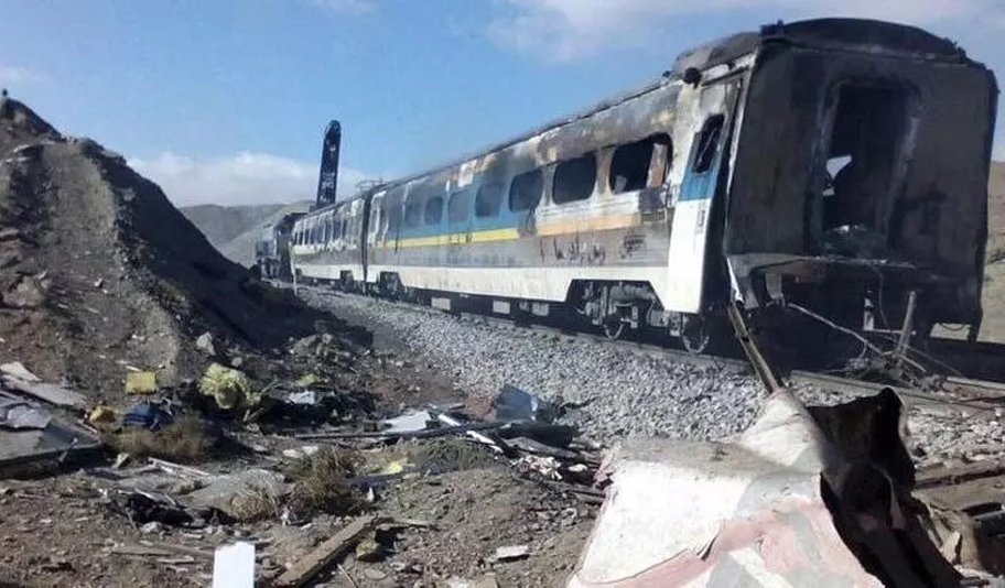 At least 10 killed in train derailment in central Iran: state media