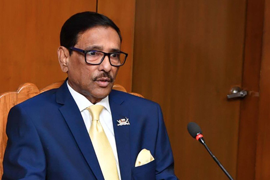 Quader greets PM for Padma Bridge construction with own finance