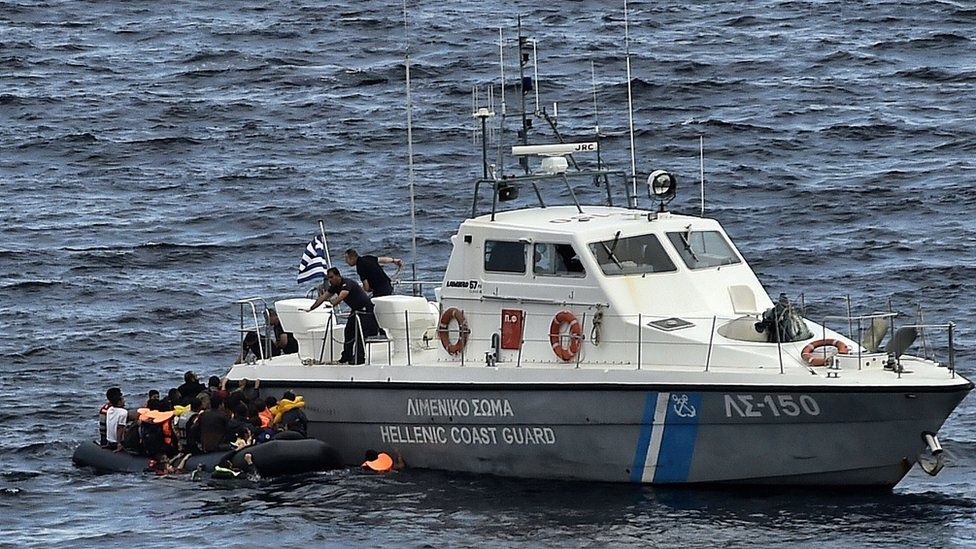 Migrants refuse Greek rescue in Ionian Sea