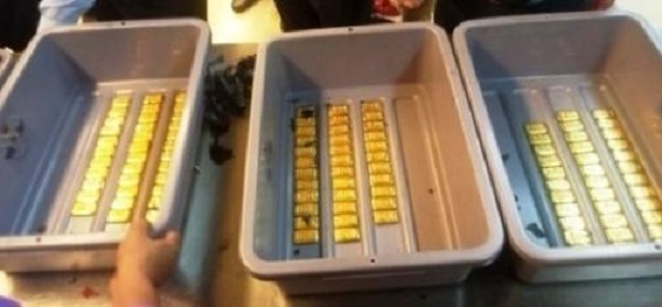 15 kg 994 grams of gold seized at Sylhet airport:1 held