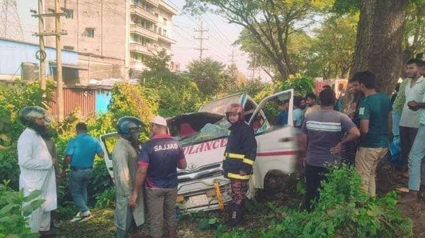 Tragic demise of husband in a road accident while returning home with his wife's body