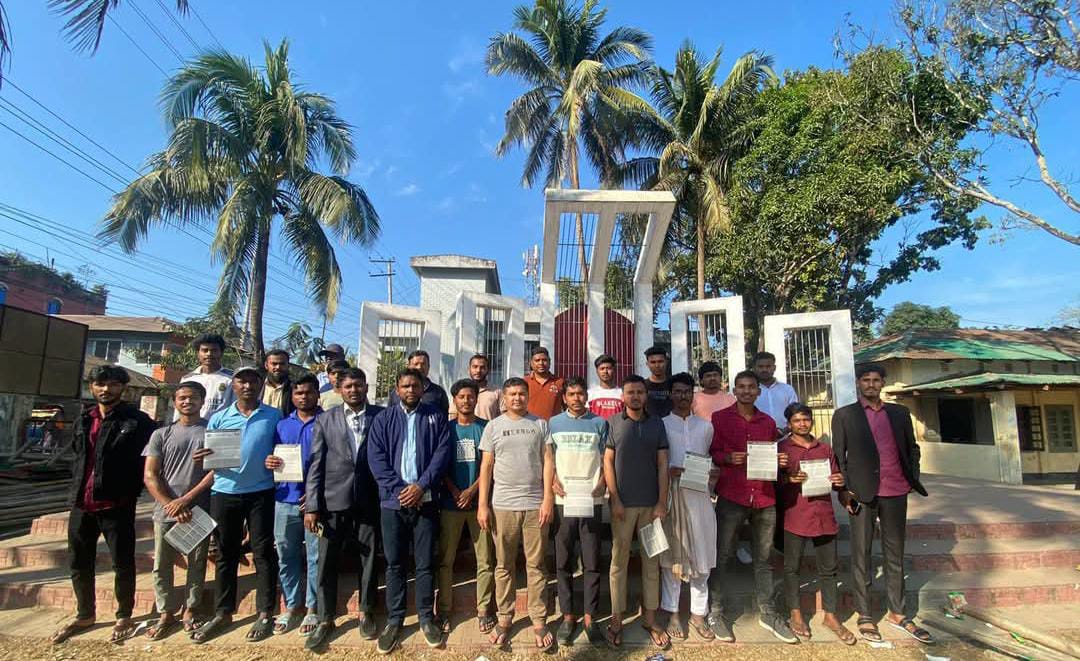 Leaflet Distribution in Lama on the Demand for Implementation of the July Declaration