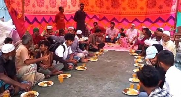 Shibpur Upazila Machimpur Union Zaker Party Youth Front organized Iftar Mahfil