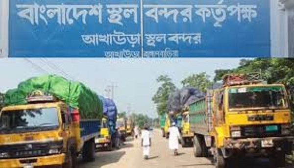 Bangladeshi goods exports to India's northeast hit by closure of Tripura land port