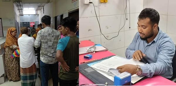 Doctor on duty busy in private chamber, patient dies while receiving treatment with DMF