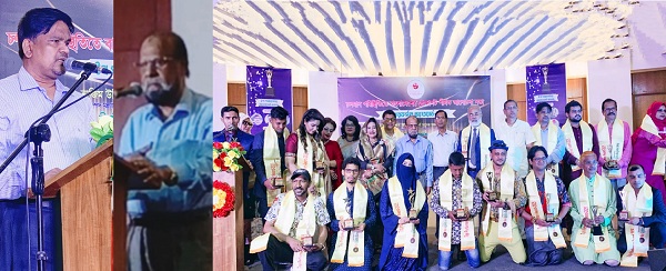 Top Performer Award Distribution in a Grand Event in Dhaka