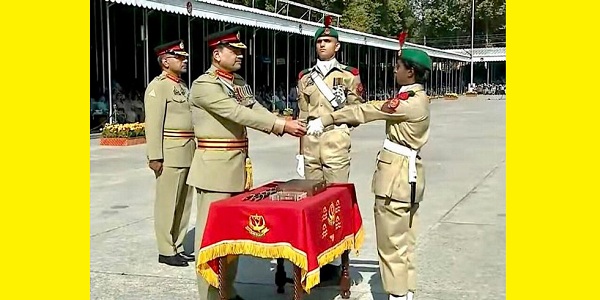Jannatul Mawa of Bangladesh Army received coveted Commandant’s Overseas Medal from Pakistan Military Academy